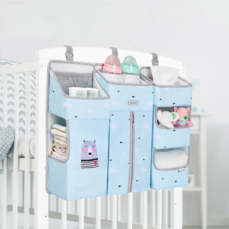 Diaper Caddy Crib Storage Bag